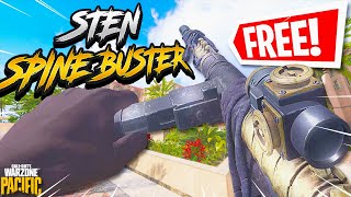 FREE The Spinebuster Sten in Season 2 of Warzone Pacific 🤯 Vanguard Warzone [upl. by Nosbig402]