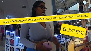 Mom leaves twins Home Alone to sell her cookies at the mall Does not turn out well [upl. by Joiner]