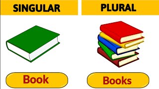 Singular Noun Plural Noun  Nouns  Singular and plural  Basic English grammar  singularandplural [upl. by Pomfrey]