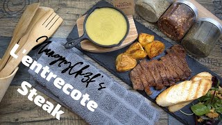 How To Make lentrecote Steak [upl. by Johppah432]