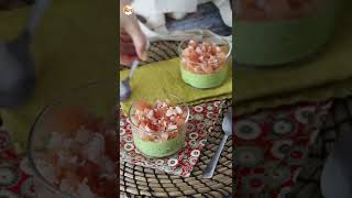 VERRINES AVOCAT CREVETTES PAMPLEMOUSSE  parfaites pour lapéritif [upl. by Patrizia224]