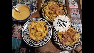 Recette de mes FRITES sauce CHEDDAR et BACON [upl. by Stig]