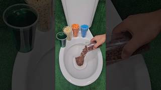 ASMR satisfying Candy Colors Rainbow Candy in Toilet asmr candy shortsviral [upl. by Berns174]