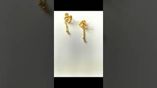 casting ear rings gold goldjewellery goldearrings [upl. by Anelhtak]