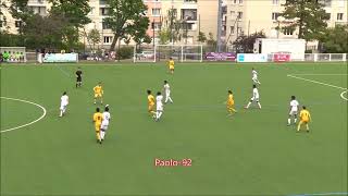 21 U17 J26 MONTROUGE FC92  PARIS SAINTGERMAIN  PSG [upl. by Rolan]