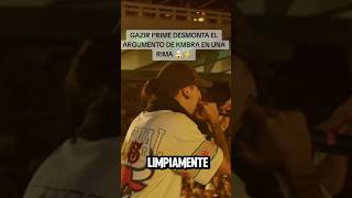 Gazir desmonta argumento de Kmbra una locura rap freestyle [upl. by Nitnilc]