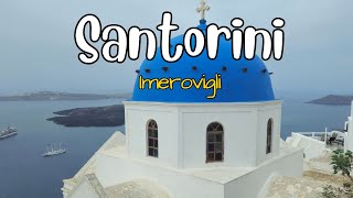 Exploring Imerovigli Santorini  4K [upl. by Azer]