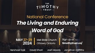 Timothy Trust National Conference 2024 Promo Video [upl. by Sibbie394]