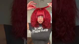 😱PELO ROJO ESPECTACULAR 😍 pelo cabello peinados reaction [upl. by Atnauq74]