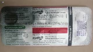 Hyocimax MF Tablet  Hyoscine butylbromide and Mefenamic Acid Tablets  Hyocimax MF Tablet Uses Dose [upl. by Enirac]