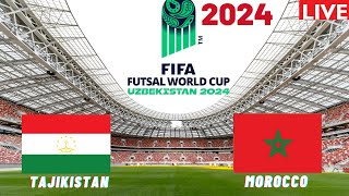 Tajikistan vs Morocco Live Stream FIFA FUTSA World Cup 2024 Commentary Score amp Highlights [upl. by Ayotas]