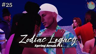 Zodiac Legacy Taurus Gen ♉️25 Spring Break Pt 1  The Sims 4 [upl. by Enitsirhc]