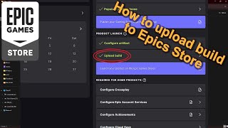 Epic Store upload build [upl. by Jarl]