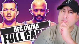 UFC Macau Yan vs Figueiredo FULL CARD Predictions and Bets [upl. by Adall]