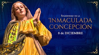 Misa Solemne en vivo 🙏 Solemnidad de la Inmaculada Concepción  8 de diciembre de 2023 [upl. by Norahs2]