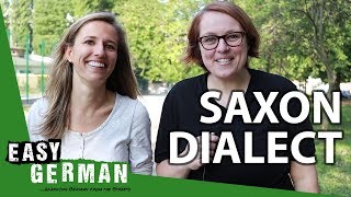 Saxon Dialect vs Standard German with Anja from Learn German with Anja [upl. by Armelda]