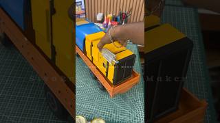 Borewell truck Compressor Making 💛 handmade miniature borewell truck compressor making art [upl. by Aelc]