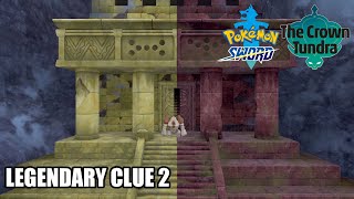 Pokemon Sword Crown Tundra DLC  Legendary Clue 2  The Legendary Giants Nintendo Switch [upl. by Marvin835]