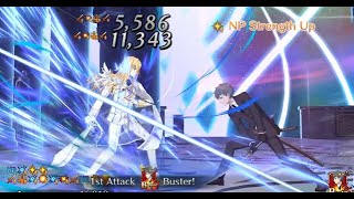 【FGO TA】Saito Hajime 3 Turn Kirschtaria Wodime 3man only [upl. by Leihcim883]