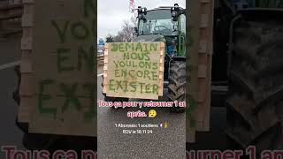 PRET POUR LA SAISON 2  Agri en colère agriculture manifestation protest [upl. by Mikaela]