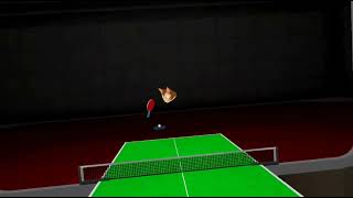 Big Ern tried table tennis  mixed reality mode [upl. by Mmada]