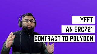 Deploy ERC721 Smart Contract to Polygon [upl. by Peregrine616]