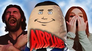 FIRST TIME WATCHING  Airplane 1980  MOVIE REACTION [upl. by Aspia]