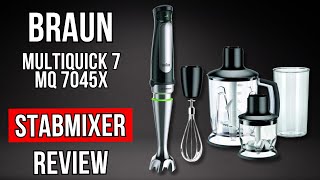 Braun MultiQuick 7 MQ 7045X – Der ultimative Stabmixer für Profis und Hobbyköche [upl. by Anasiul]