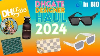 New DHGate Designer quotLuxuryquot Haul 2024 [upl. by Mcclees]