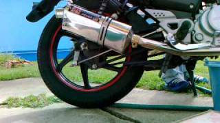 My CBF125 with sport exhaust system [upl. by Gardel]