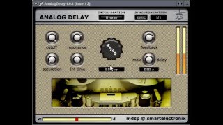 AnalogDelay  Free Delay Vst Plugin [upl. by Deegan]