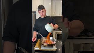 Kimchi Bacon Grilled Cheese asmr cooking shorts food [upl. by Kristian590]