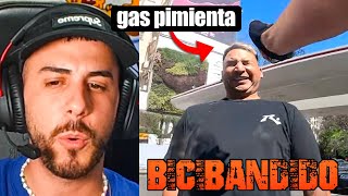 BICIBANDIDO TIRA GAS PIMIENTA real 😱 [upl. by Nester]