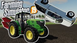 BAD FARMERS BUY NEW TRACTOR amp CRASH TRUCK  Farming Simulator Multiplayer 19 Gameplay [upl. by Oiuqise]