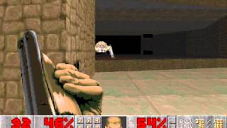 Doom II 100 Walkthrough Map23 Barrels O Fun [upl. by Attoynek]