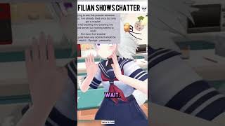 Filian Shows Chatters Pic 💀shorts trending vtuber filian envtuber funny viral english fun [upl. by Crispin]