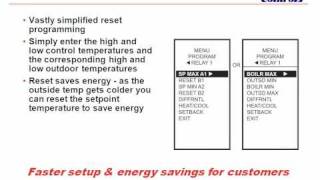 Using the Honeywell T775 Outdoor Reset Controller Clip 2 of 4 [upl. by Gonick]