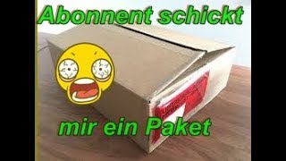 Abonnent schickt mir Ein PAKET I Fanpost öffnen📦 😲  soo tv [upl. by Aneerb449]