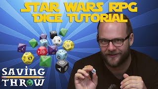 Star Wars Edge of the Empire RPG Dice Tutorial  with David Crennen [upl. by Baptist]