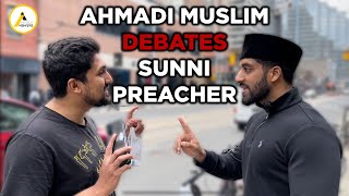 Ahmadi Muslim Debates Sunni Salafi Preacher l Speakers Corner [upl. by Josey]