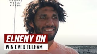 Everyones happy  Mo Elneny on Fulham 03 Arsenal [upl. by Airot213]