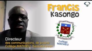 Francis Kasongo  Collège MATHIEU [upl. by Tildi172]