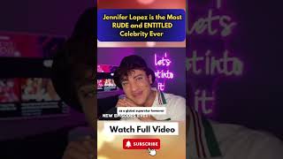 Jennifer Lopez is the Most RUDE and ENTITLED Celebrity Ever JLo is MEAN JenniferLopez 8 [upl. by Hanford]