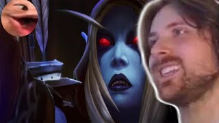 Forsen Reacts  Legion  Stormheim Cinematic Sylvanas [upl. by Ahsenid]