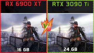 RX 6900 XT vs RTX 3090 Ti  FHD QHD UHD 4K [upl. by Eugilegna]