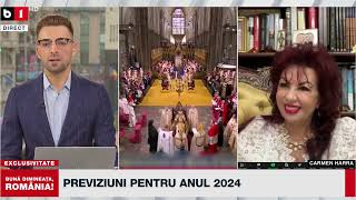 Carmen Harra  Previziuni politice  B1 TV România  1 martie 2024 [upl. by Valentine]