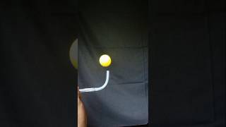 The flying ball🤠 education science physics learning experiment shorts [upl. by Meehar456]