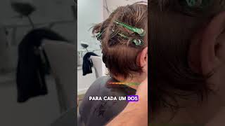 Como fazer corte de nuca em cabelo curto [upl. by Vastha]