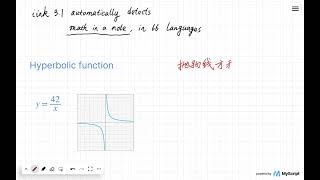 MyScript iink 31  Math in a note [upl. by Etnomal]