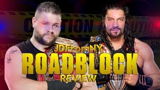 WWE Roadblock End Of The Line 2016 Review Results amp Reactions [upl. by Adnerol]